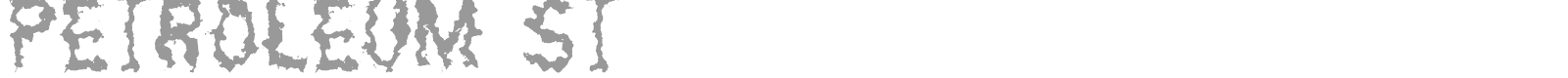 Petroleum St font preview